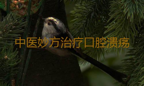 中医妙方治疗口腔溃疡