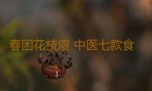 春困花枝瘦 中医七款食疗秘方