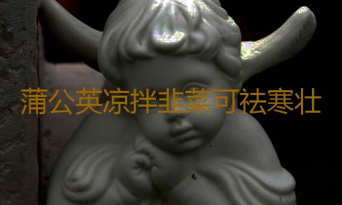 蒲公英凉拌韭菜可祛寒壮阳