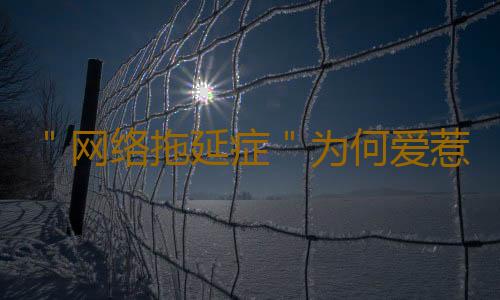 ＂网络拖延症＂为何爱惹职场人